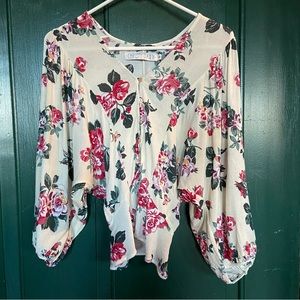 Christy Dawn floral blouse XS